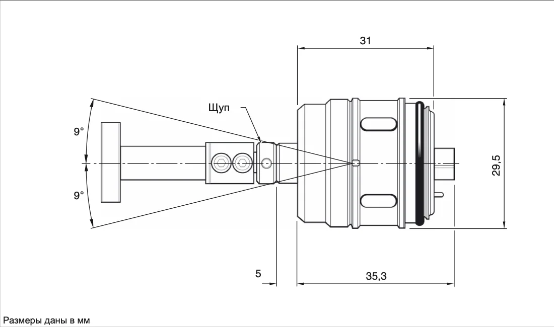 Датчик Renishaw RP3