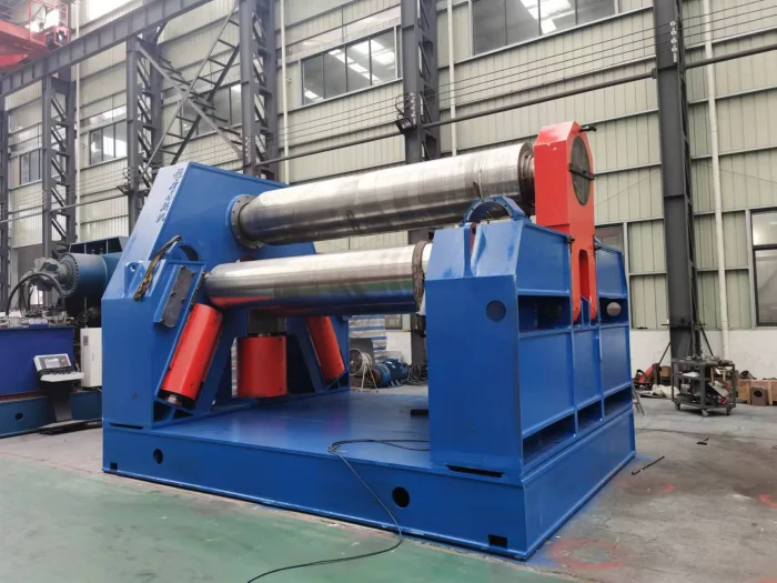 4-валковый гидравлический листогибочный пресс (вальцы) CHAOLI W12CNC