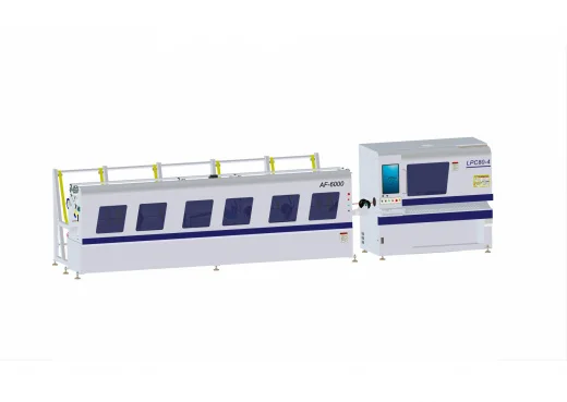 Высокоскоростной лазерный труборез с автоподачей Anji Jinke LPC80-A4-AF6000 изображение