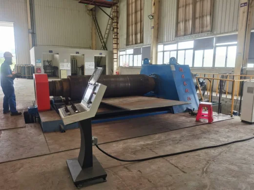 4-валковый гидравлический листогибочный пресс (вальцы) CHAOLI W12CNC изображение