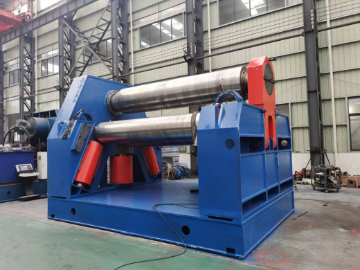 4-валковый гидравлический листогибочный пресс (вальцы) CHAOLI W12CNC изображение